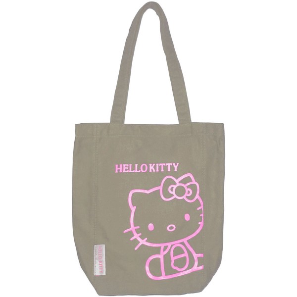 Hello Kitty Tragetasche sitting khaki