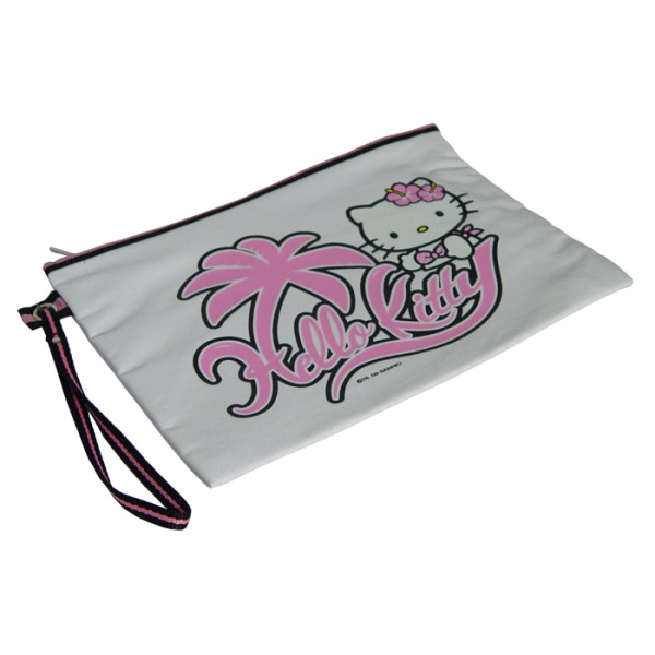 Hello Kitty Flachtasche Bikini weiß