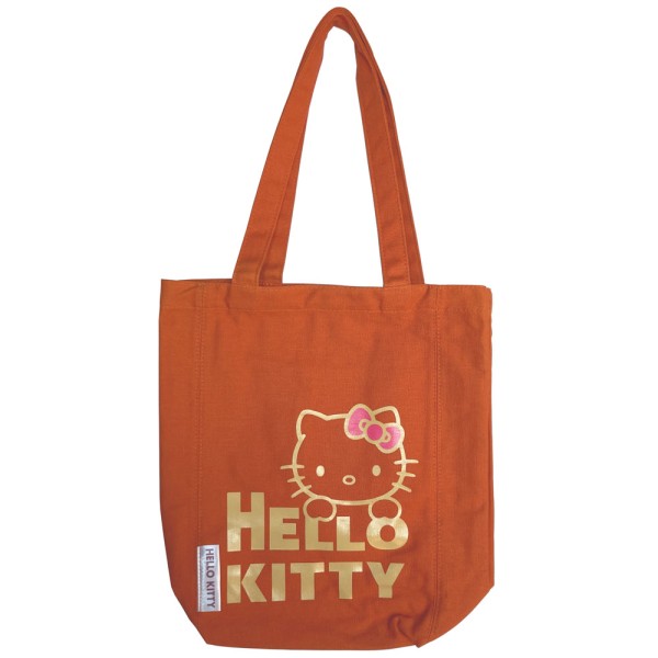 Hello Kitty Tragetasche Logo orange